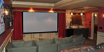 Custom Designed Theater Room